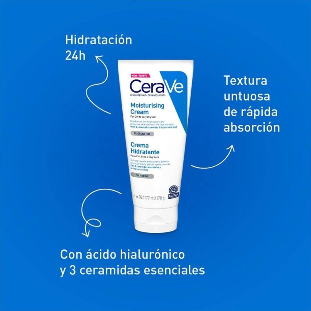 CeraVe Hidratante Piel Seca 170g