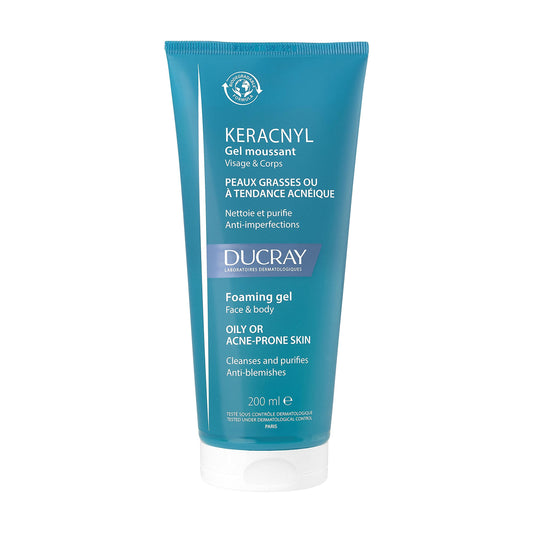 Ducray Keracnyl Gel Limpiador 200 ml