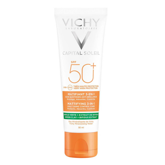 Vichy Capital Soleil Matificante 3 En 1 50 ml