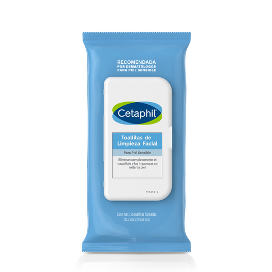 Cetaphil Toallitas Faciales 25 Piezas